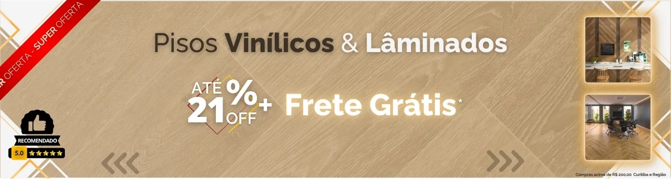 Pisos Vinílicos e Lâminados